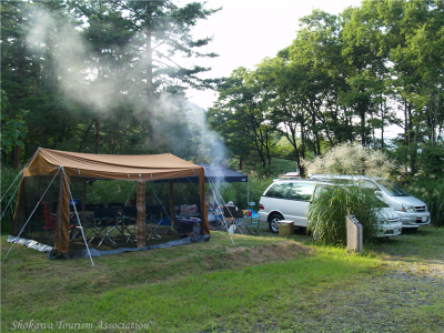 御母衣湖キャンプ場